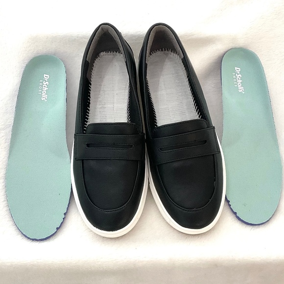 BLACK DR SCHOLL’S WOMEN’S “NOVA” SLIP ON LOAFER SNEAKER SIZE 6.5M - Picture 14 of 14